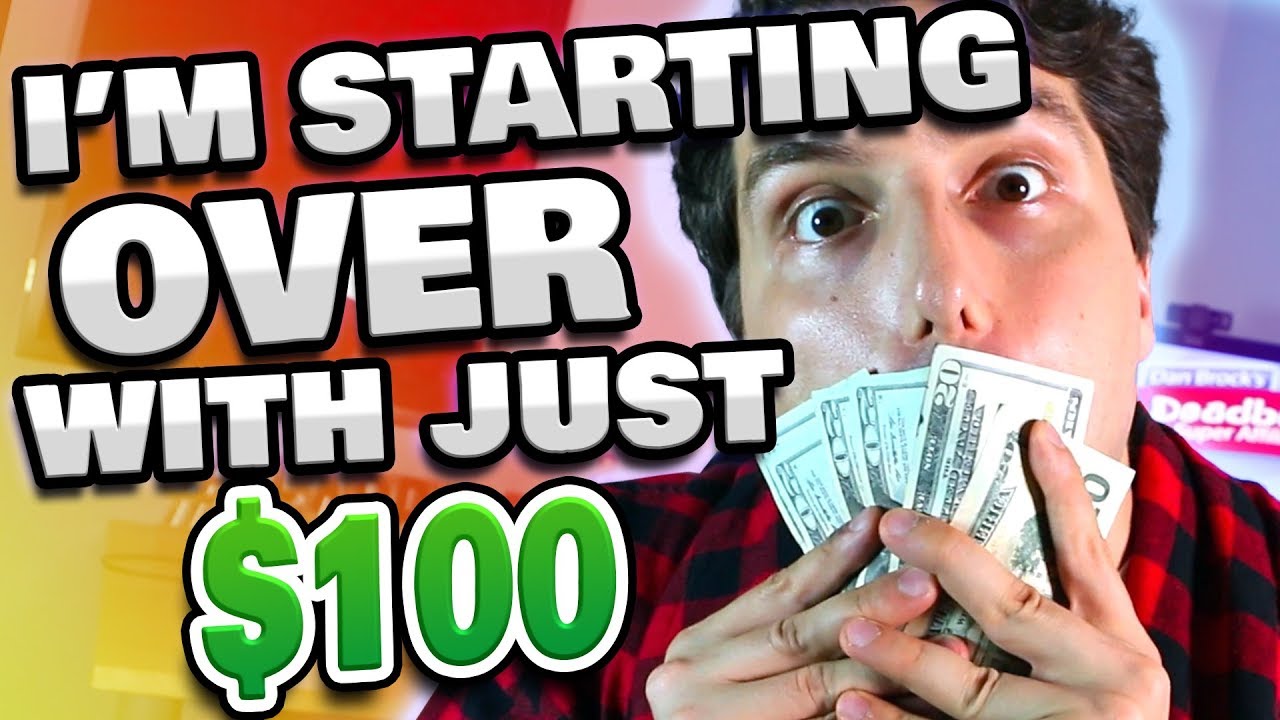 I’m Broke? Starting an Online Business w/ Just $100 In Bank.
