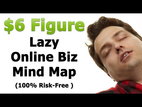 LIVE: 6-Figure Lazy Online Business Mind Map (The Process) + Cash giveaways.