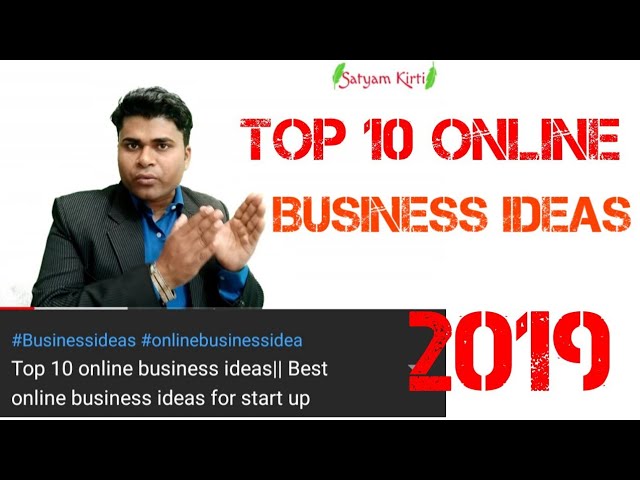 Top 10 online business ideas|| Best online business ideas for start up