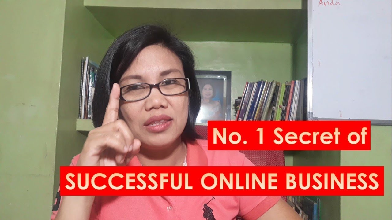 The no. 1 secret ng matagumpay na ONLINE BUSINESS