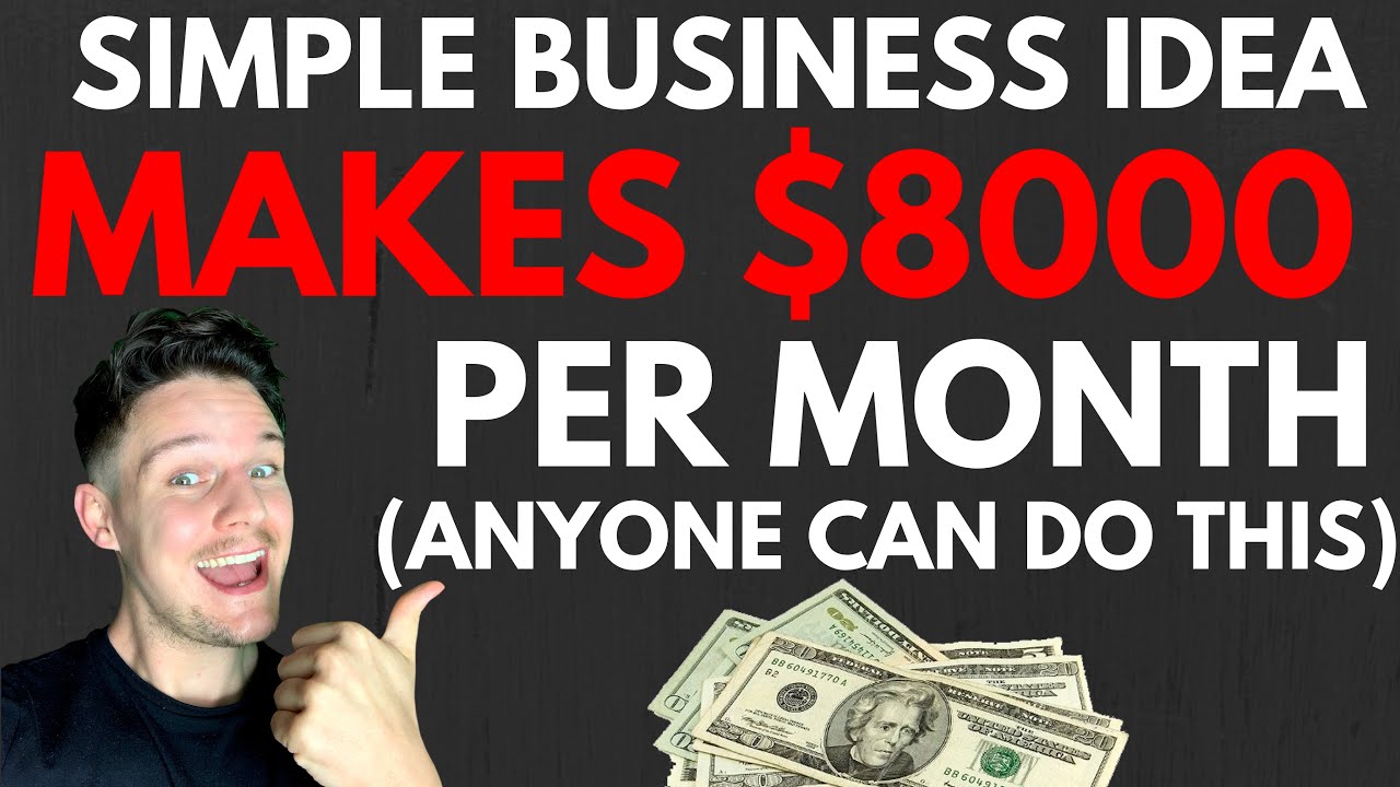 Simple Online Business Idea Makes Me $8K Per Month Profit!