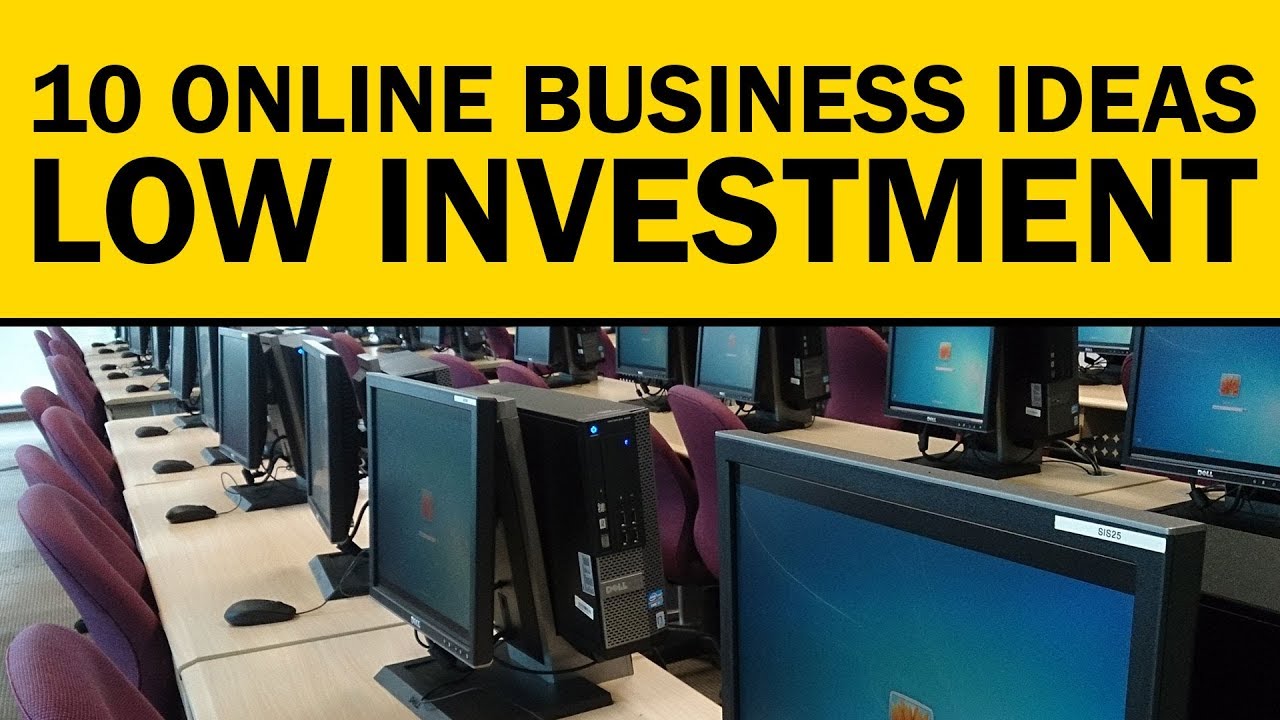 10 ONLINE Business Ideas with LOW or NO INVESTMENT in 2020