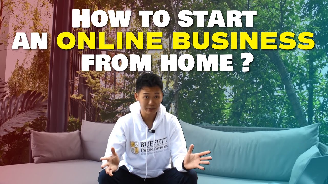 How to start an online business from home?