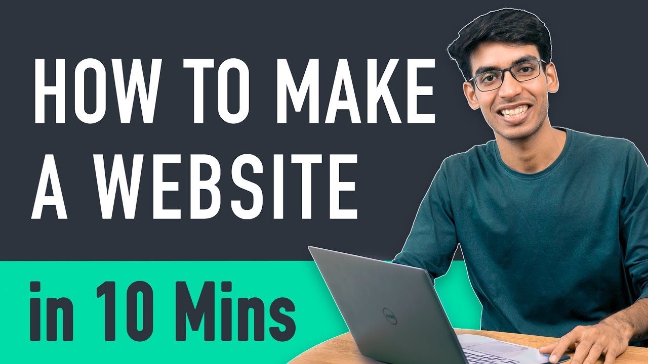 How to Make a Website in 10 mins – Simple & Easy