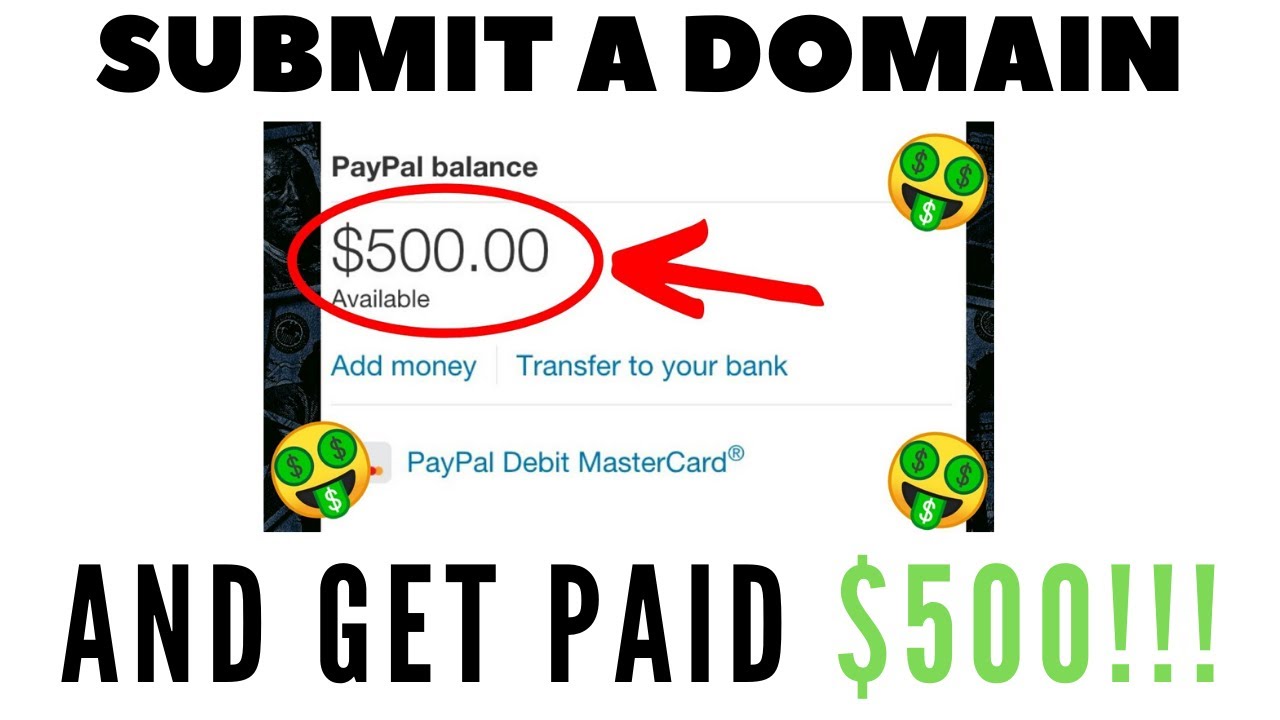 2020 BEST ONLINE JOBS! Submit A Domain And Get Paid $500