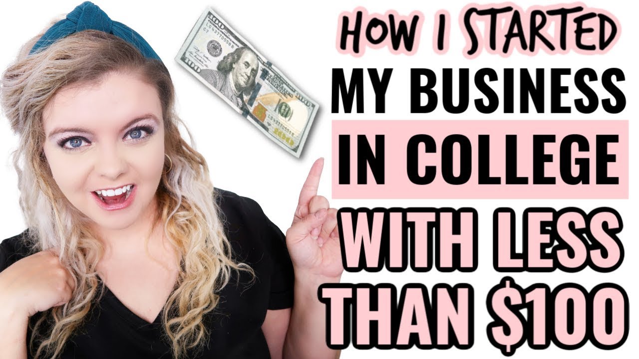 HOW I STARTED MY ONLINE BUSINESS WITH LESS THAN $100 | MAKE MONEY & WORK FROM HOME 2020
