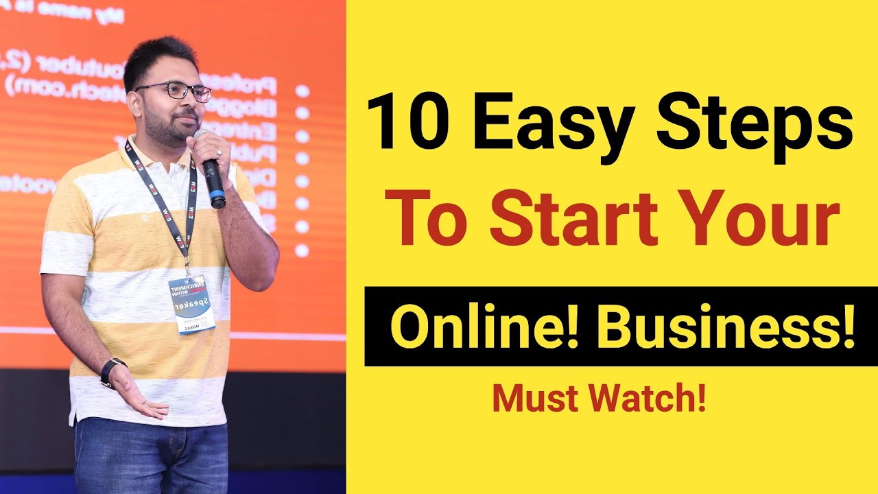 10 Easy Steps To Start Your Own Online Business | StartUp Success Formula | Amit Mishra | Tips