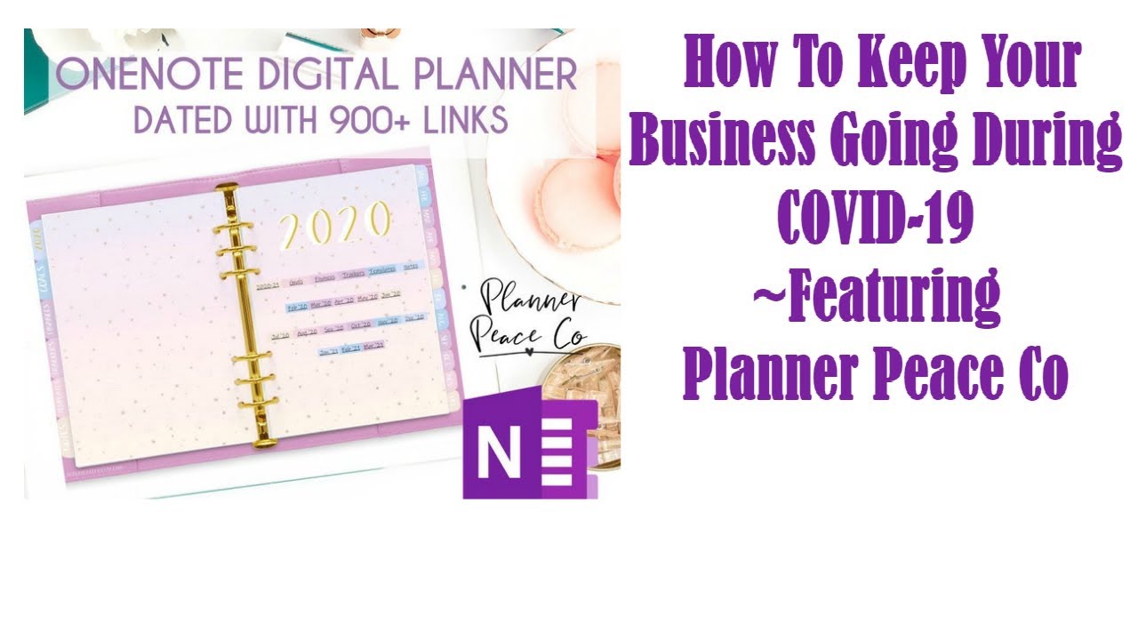 How To Keep Your Online Business Going During COVID-19 ~Featuring Planner Peace Co