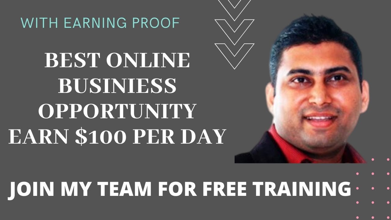 Best Online Business Opportunity to Earn 100 USD per Day (With Proof) – Work from Home