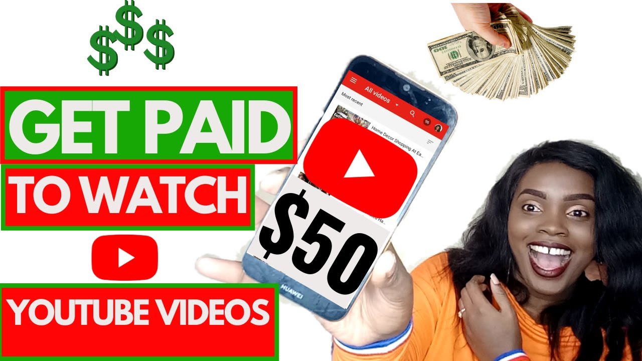 GET PAID $50 PER DAY BY WATCHING YOUTUBE VIDEOS / Making money online