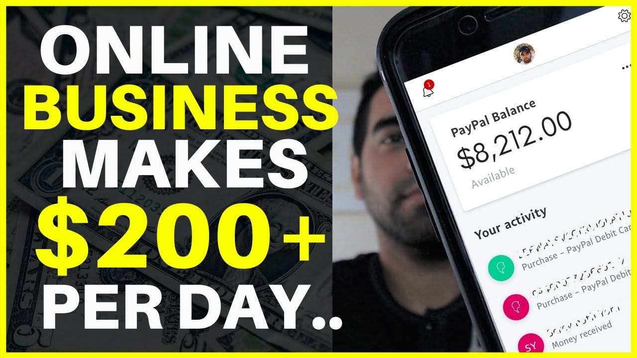 How I Started An Online Business That Makes $200+ Per Day