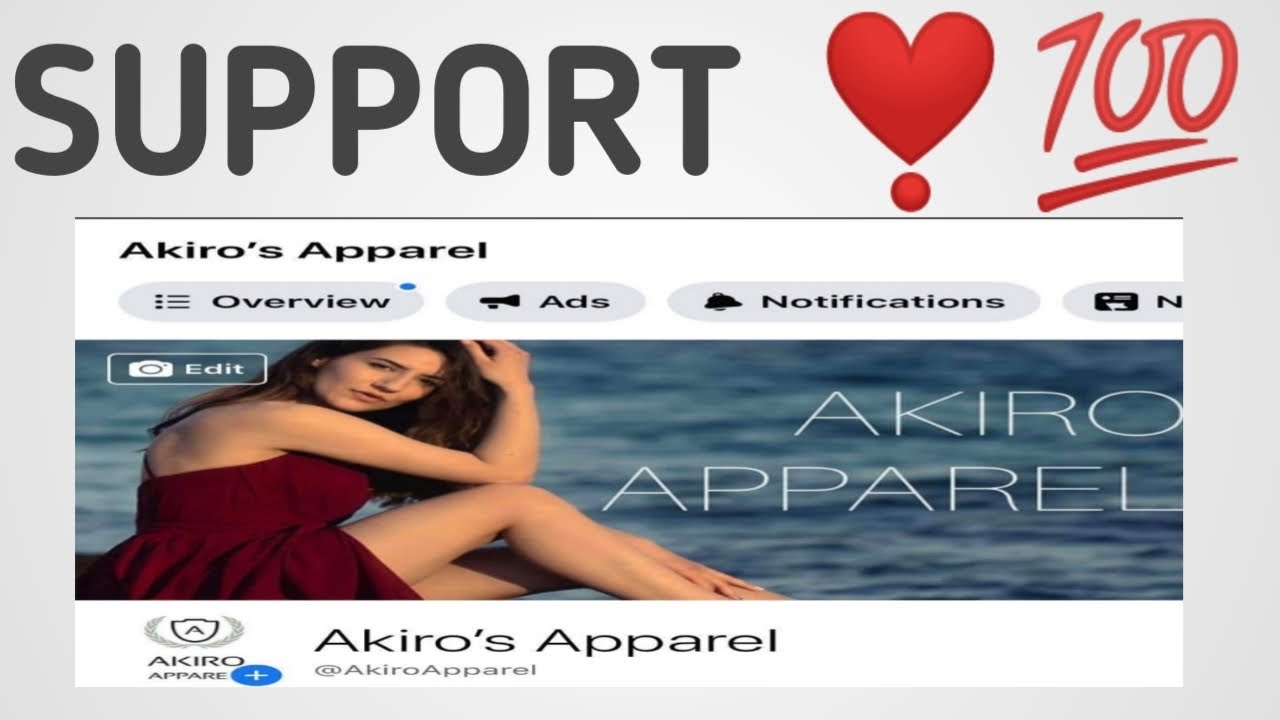 SUPPORT AKIRO’S APPAREL ONLINE BUSINESS ?