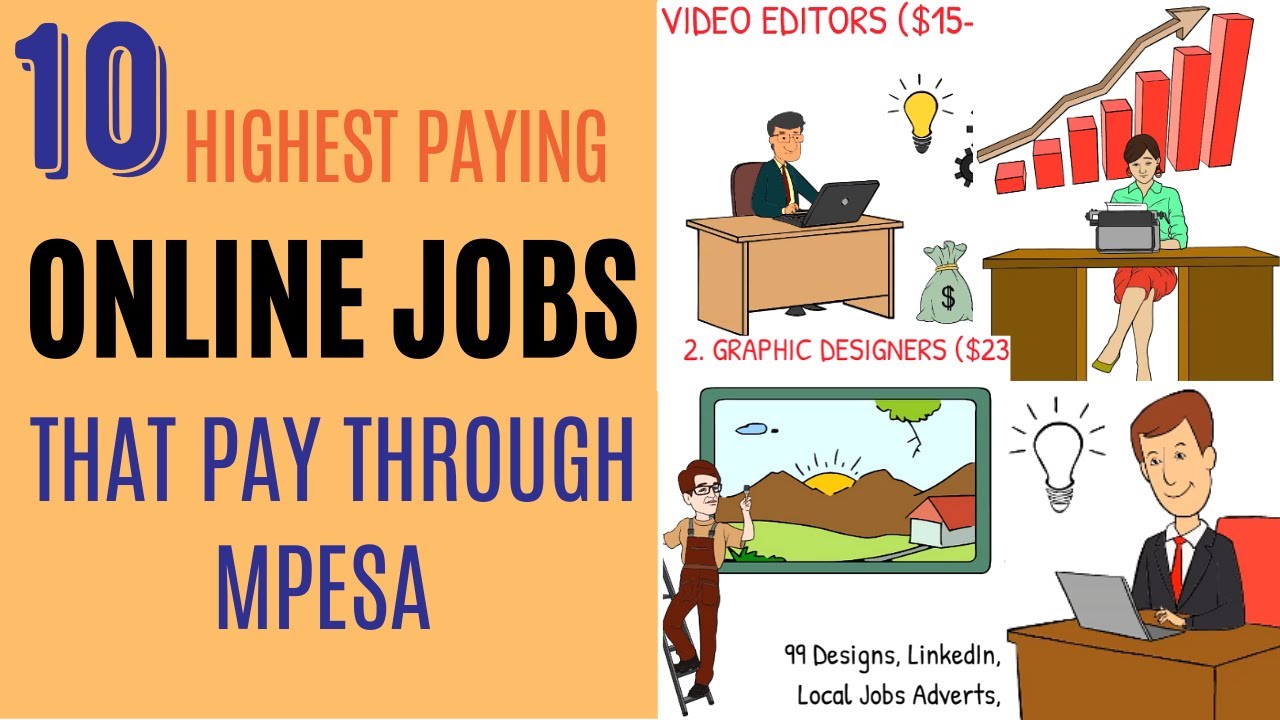 10 Best Online Jobs in Kenya That Pay Through Mpesa In 2020 (Highest Paying)