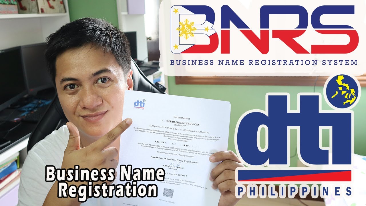 DTI Online Business Name Registration Tutorial
