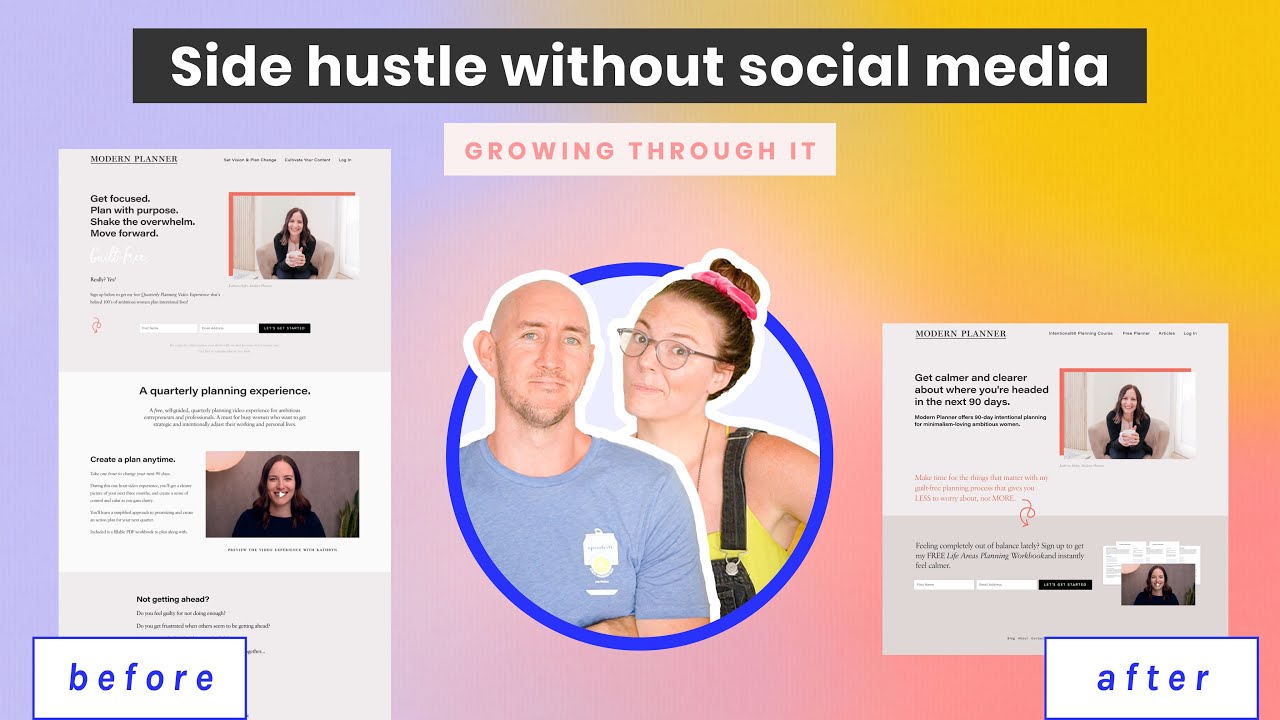 Streamline and run a profitable side hustle online business WITHOUT social media (deep dive!)