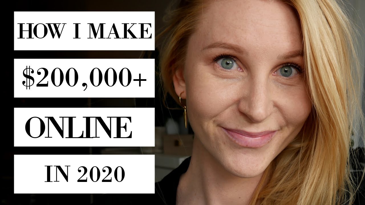 7 WAYS TO MAKE MONEY ONLINE 2020 | Passive income | Online Business Ideas | Caroline Ravn