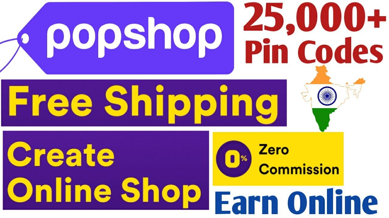 PopShop | Earn Money Online | Sell Online & Earn | Online Business | Work From Home | Free Shipping