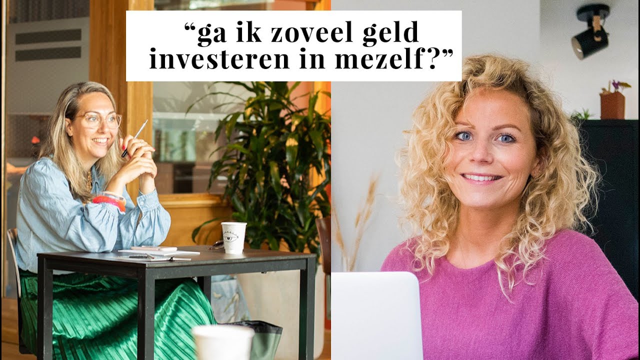 Een online business opzetten & geld investeren ? met Leonie Goedemans