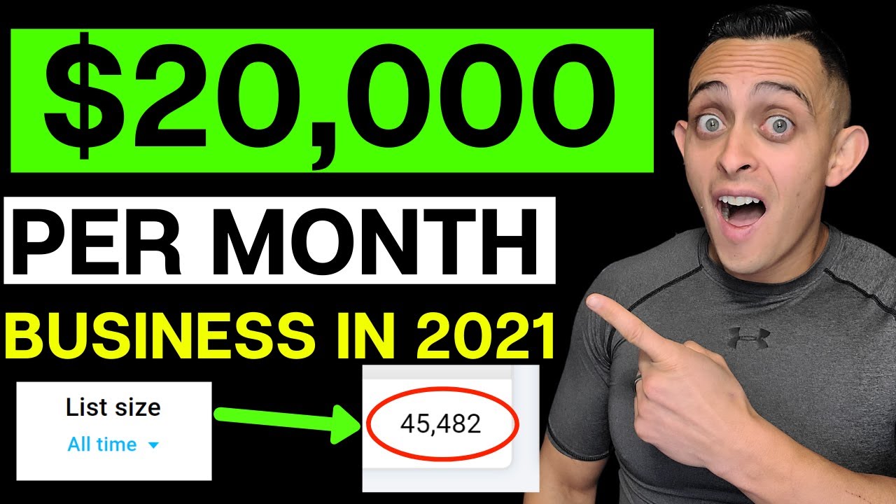 Best Online Business To Start In 2021 (My $20,000/Mo Business Explained)