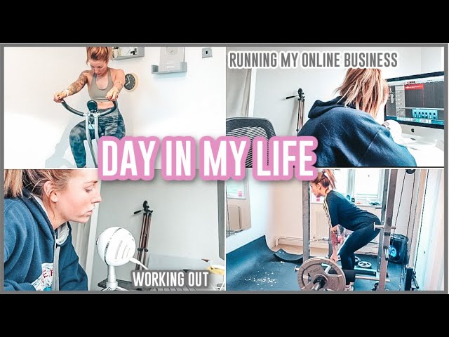 VLOG: working on my online business, workout + podcasting