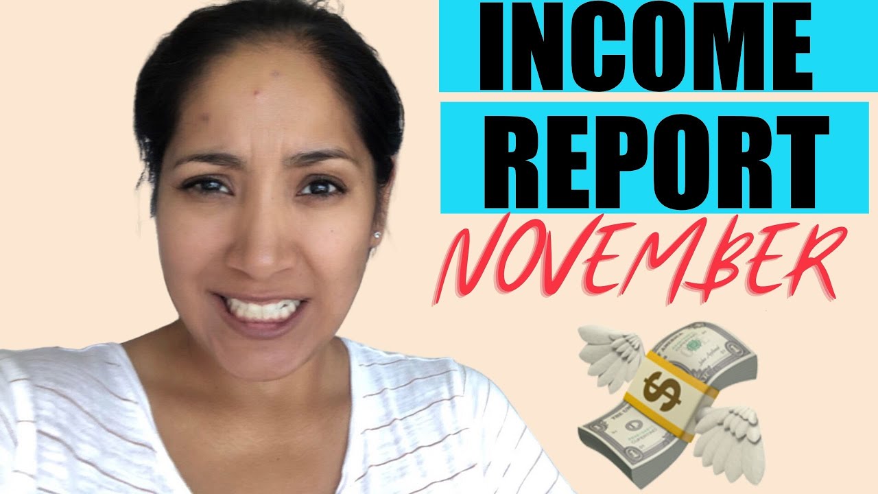 Here’s My Income Report for Amazon And Making Money Online – And Why It’s So Low Very Shocking!  NOV