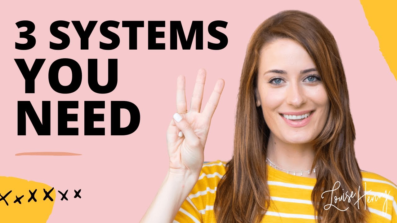3 Systems You Need in Your Online Business!
