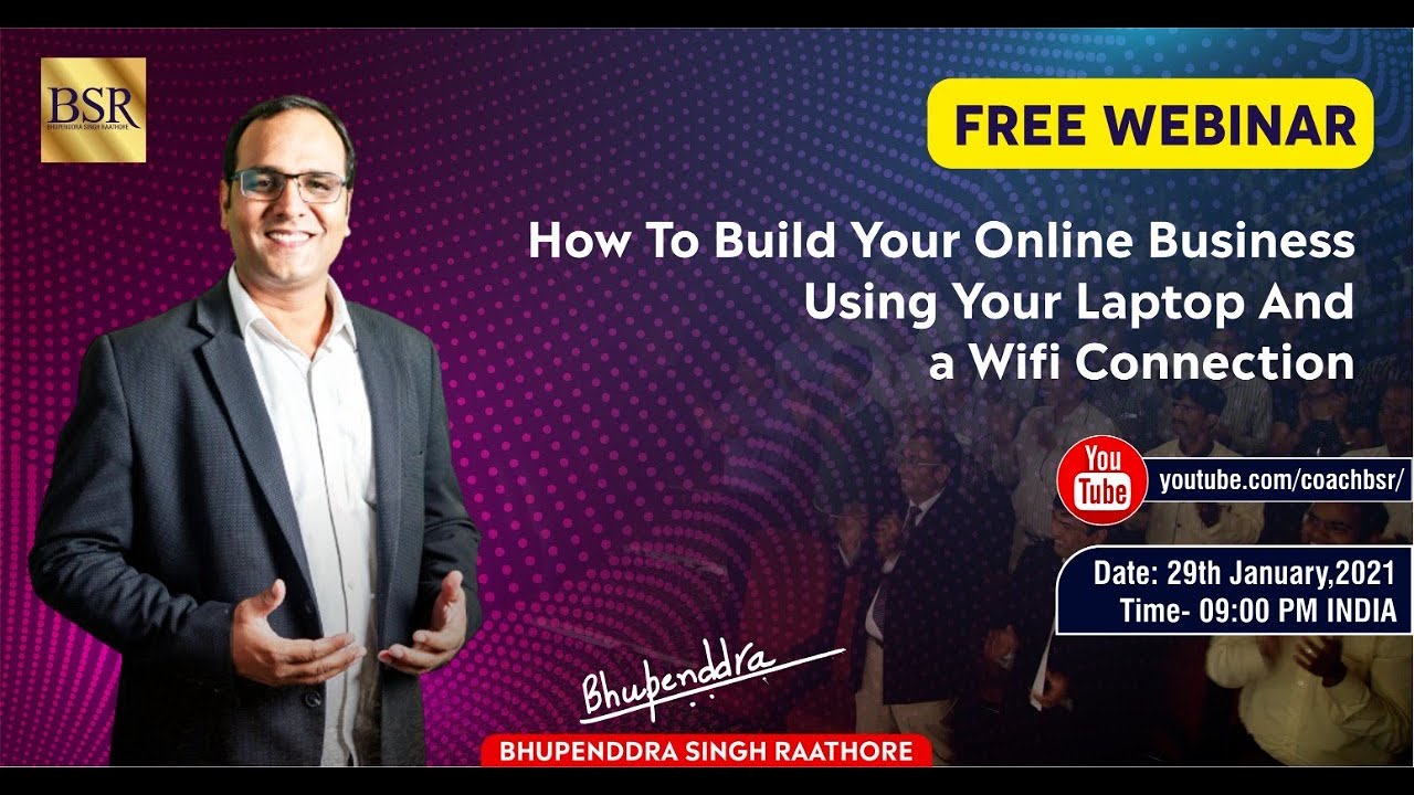 How to Build Your Online Business using Your Laptop and WiFi Connection I Bhupenddra Singh Raathore