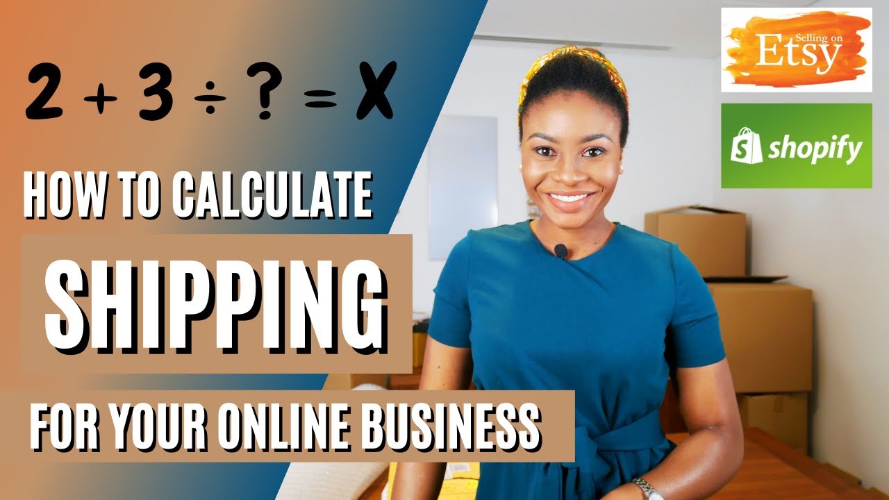 SHIPPING TUTORIAL | Shipping For Etsy Shop, Shopify & Other eCommerce Online Business