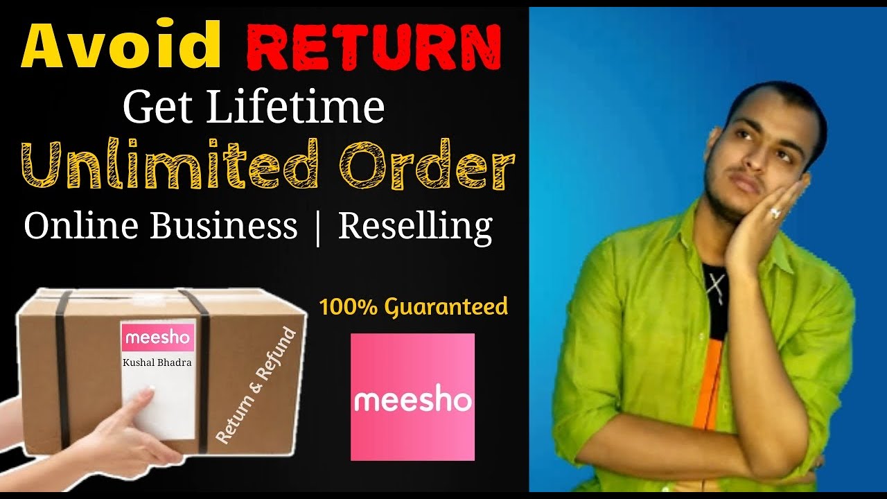How To Avoid Return | Get Lifetime Unlimited Order | Online Business | Reselling | 100% No Return
