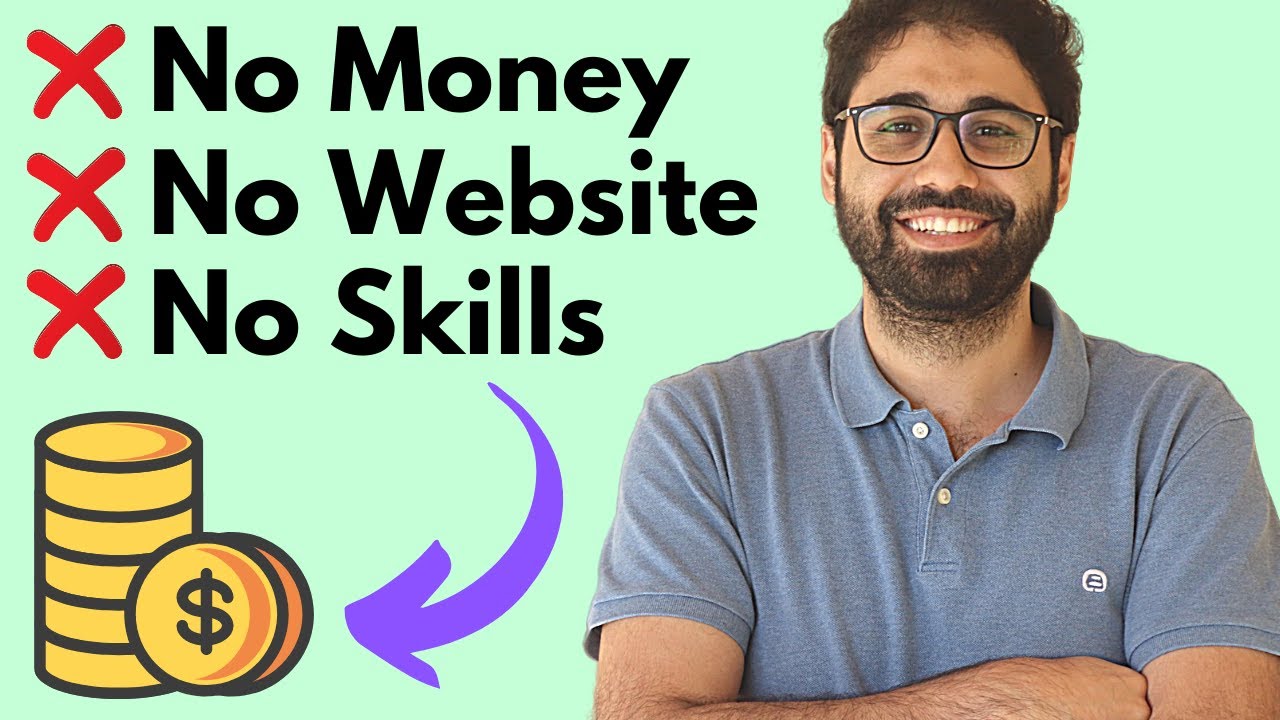 Make Money Online with No Money, No Skills, No Website  ( 1 Week Challenge! )