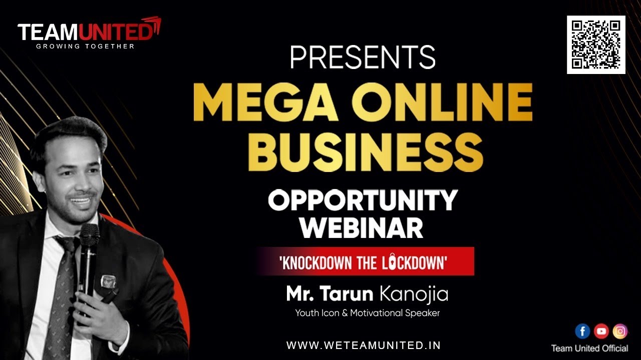 Mega Online Business Opportunity Webinar