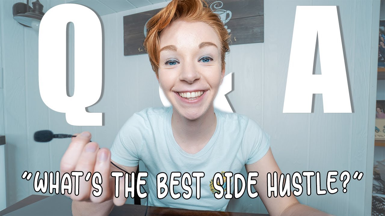 Q&A: What’s the BEST Online Business/Side Hustle To Start With No Money? (& Channel Update)