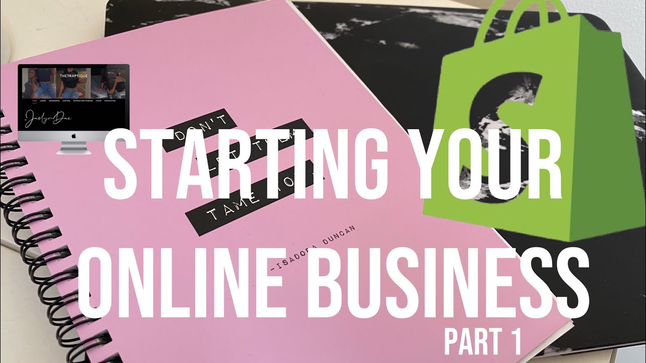 Tips/advice to know before using SHOPIFY and starting your online BUSINESS || PART 1