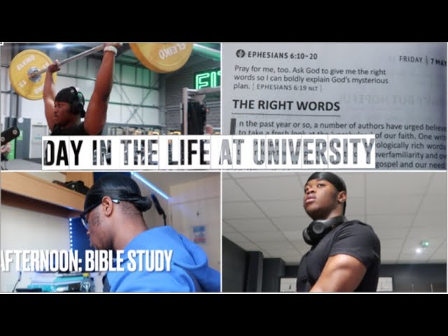 DAY IN THE LIFE OF A UNI STUDENT + ONLINE BUSINESS (on campus – University of Nottingham)