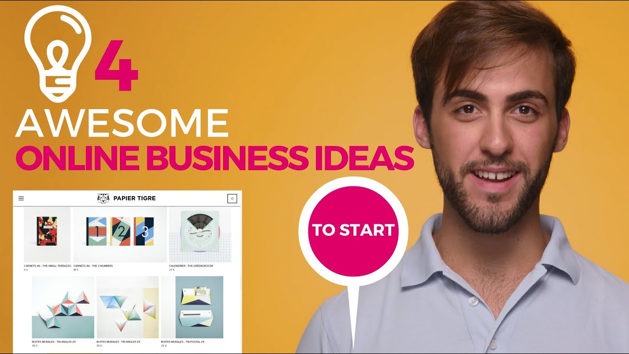 4 awesome online business ideas