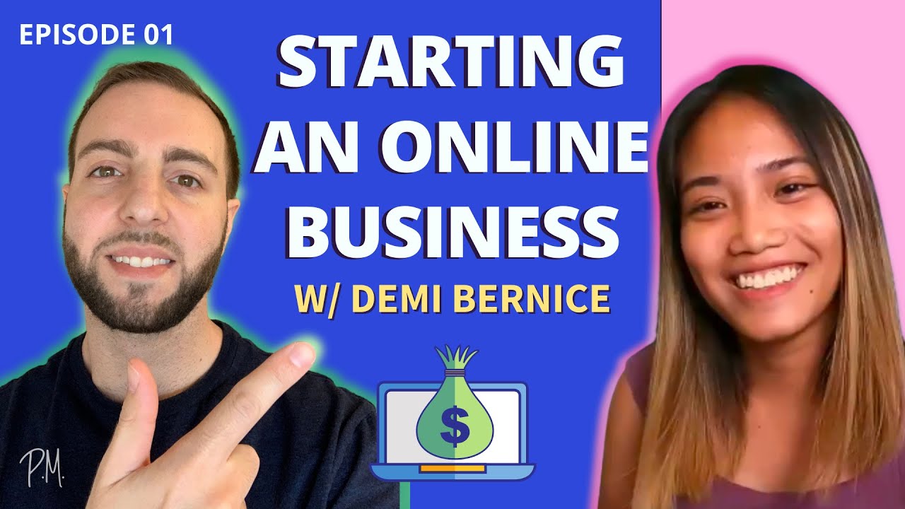 ? Starting an Online Business w/ Demi Bernice | Earn Money Online | Profitable Freelancer Podcast #1