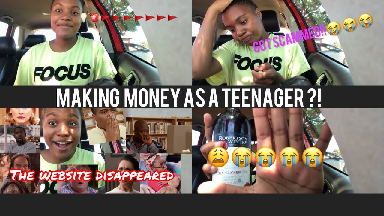 Making money online as a teenager?! Got me scammed!!????