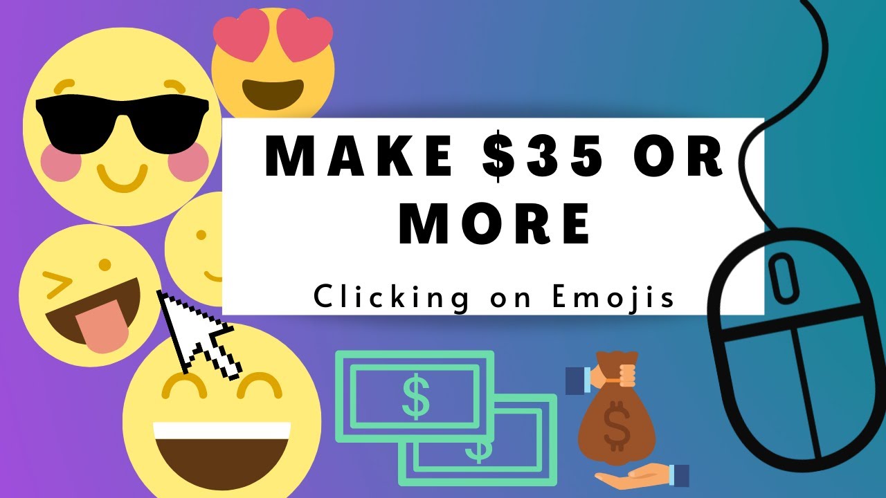 How To Earn $35 Unlimited Clicking Emojis | (Making Money Online) With Secret Strategy