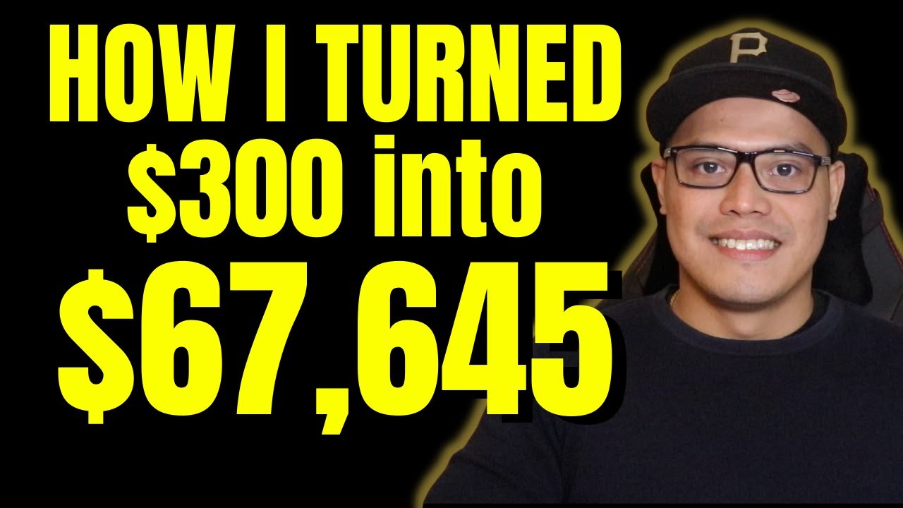 Start an ONLINE BUSINESS with $300 (How I Turned $300 Into $67,645)