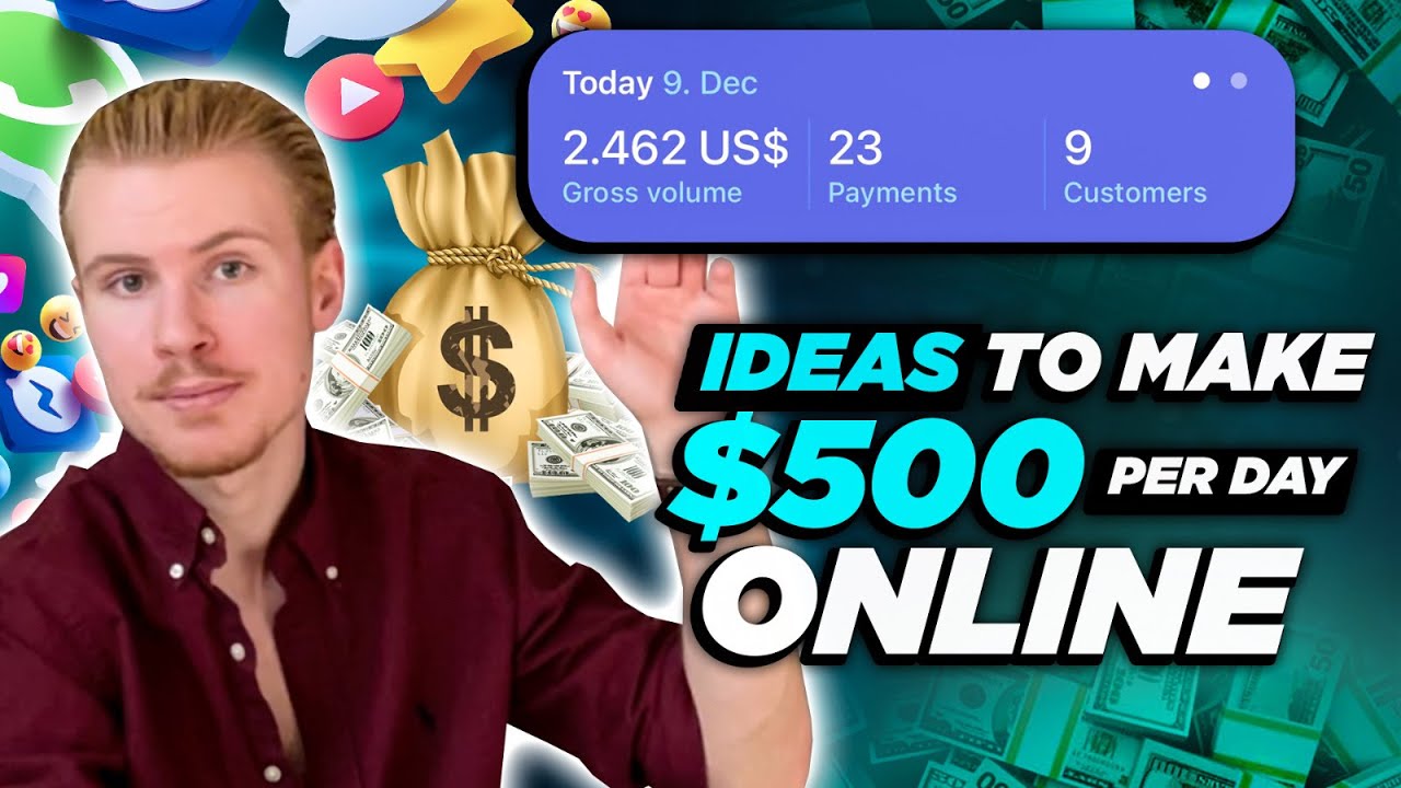Online Business: IDEAS TO MAKE $500 PER DAY IN 2022!