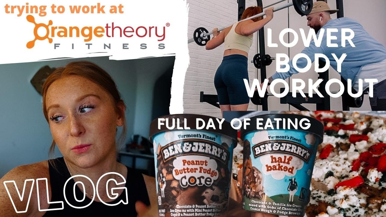 1 year of my online business + why I’m trying to get a job at Orangetheory | Lower Body Workout VLOG