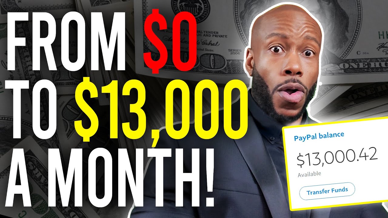 WAIT! From $0 – $13,000 Per Month?  TOP 6 Online Business Ideas and Side Hustles with NO MONEY
