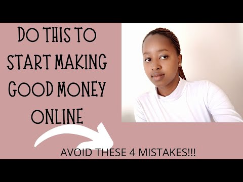 4 Mistakes That Are Preventing You From Making Money Online!#Carey`s Thoughts.