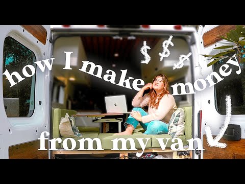 How I run my online business from a van | Digital Nomad Van Life