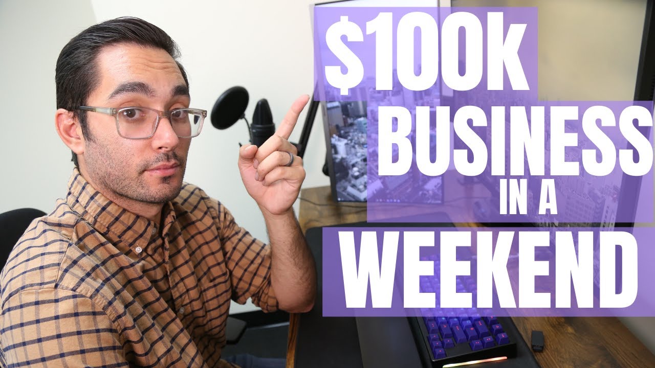 How to Start a $100k Online Business in a Weekend in 2022
