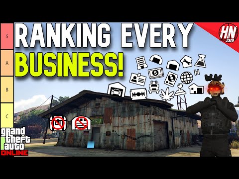 The ULTIMATE GTA Online Business Tier List!
