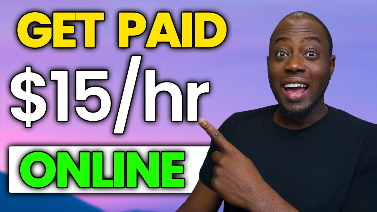 5 Best Online Jobs That Make $15/hr or More! (Fast & Easy)