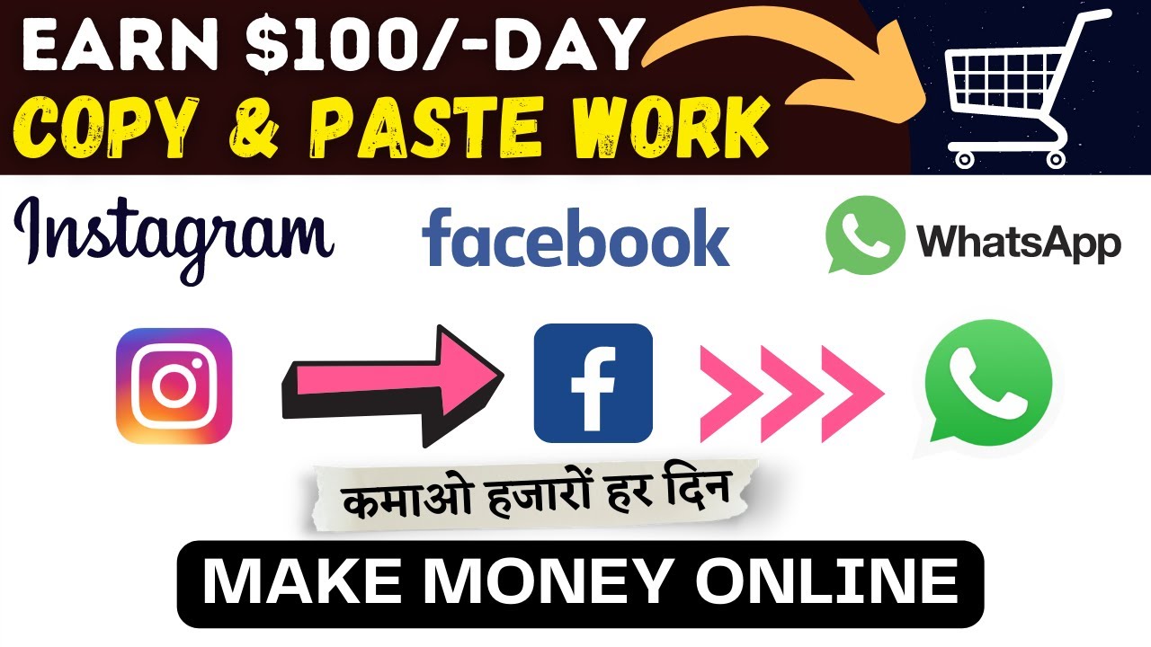 Make $100/DAY Using This Method | Online Business | Copy-Paste Work | Passive income ideas | Free