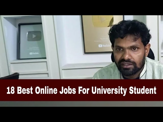 18 Best Online Jobs For University Student | Business Tour