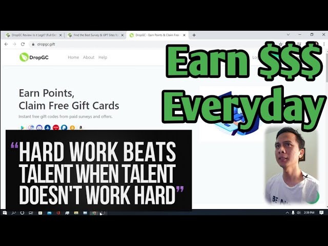 Making money online with DropGC Website | Earn Dollars Everyday